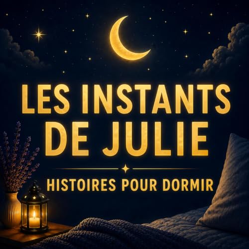 Couverture audiobook Les Instants de Julie méditations et histoires pour dormir